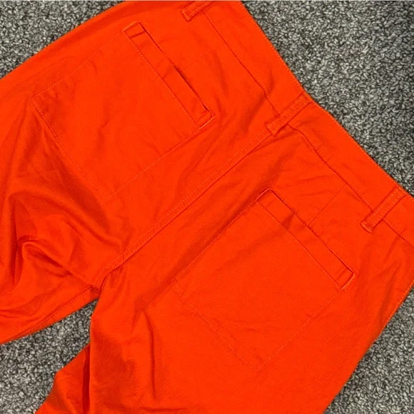 CAbi Vibrant Red/ Orange Ankle/ Utility Pant - Picture 7 of 7